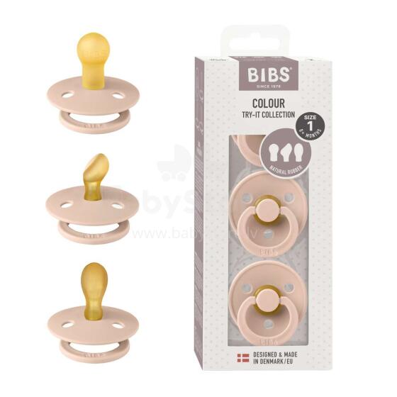 Bibs Try-It Art.131503 Blush 3 pcs