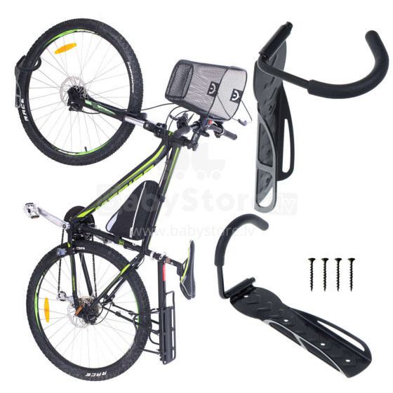Ikonka Art.KX9691 Bicycle hanger wall-mounted bicycle holder