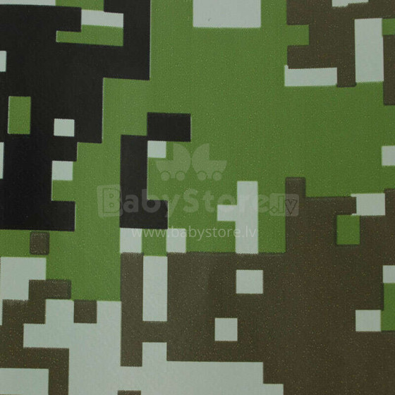 Ikonka Art.KX10343 Kamuflāžas pikseļi ruļļplēve 1,52x30m