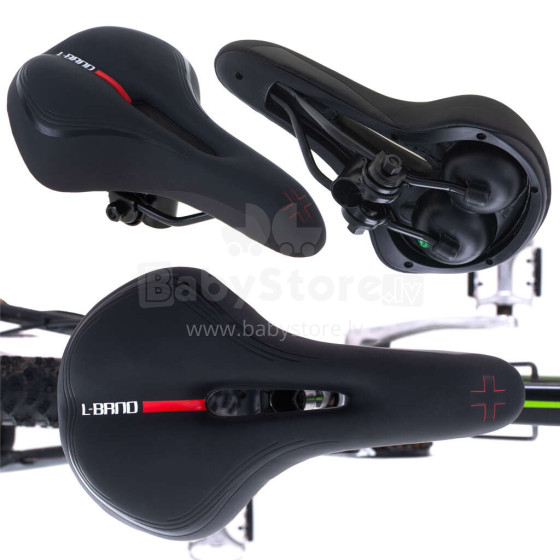Ikonka Art.KX5053 L-BRNO Sportinis dviračio balnelis patogus elastingas putplastis