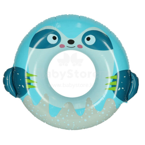 Ikonka Art.KX4959_1 INTEX 59266 Plaukimo ratas gyvūnas mėlynas 6+
