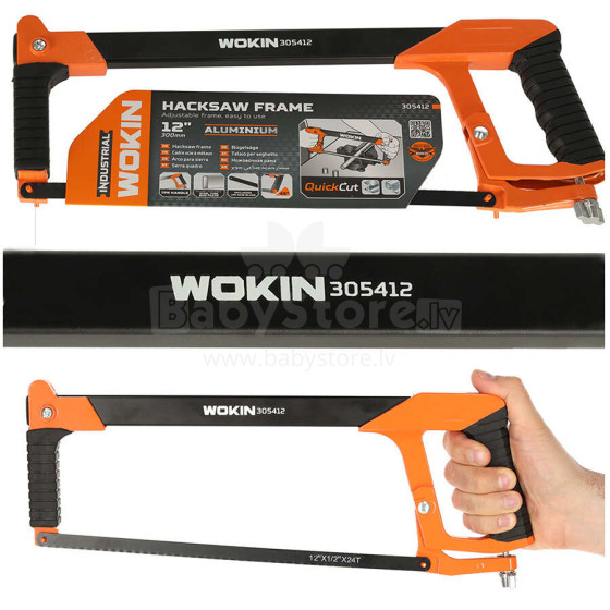 Ikonka Art.KX4825 Saw blade for metal 300 mm aluminium handle