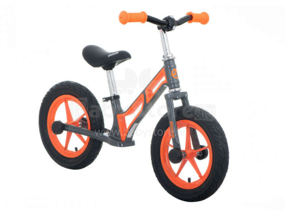 Ikonka Art.KX3976 GIMMIK Krosinis dviratis "Leo" 12" 3+ oranžinis