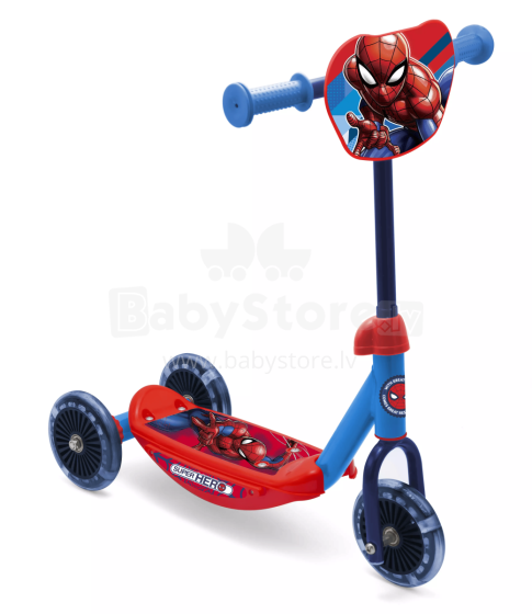 Marvel Spider-Man 3-wheel Kids Scooter Art.59973 Bērnu trīsriteņu skūteris