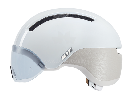 HJC CALIDO PLUS MT Helmet Art.25425 Pearl White Grey Aizsargķivere M (55-59 cm)