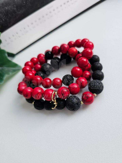 La bebe™ Jewelry Handmade Natural Stone Bracelet Браслет с натуральными камнями 3шт.