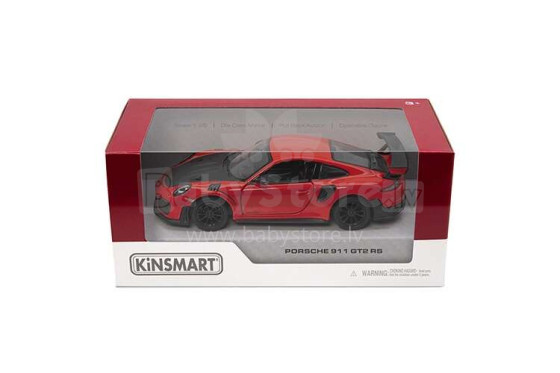 KINSMART Die-cast model Porsche 911 GT2 RS, scale 1:36