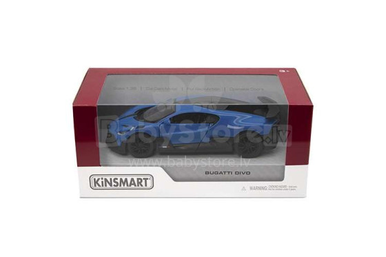 KINSMART Miniatūrais modelis - Bugatti Divo, izmērs 1:38