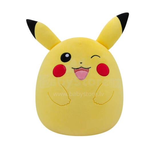 SQUISHMALLOWS Pokemon pliušinis žaislas Winking Pikachu, 35 cm