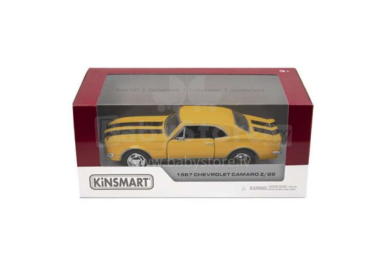 KINSMART Die-cast model 1967 Chevrolet Camaro Z/28, scale 1:37