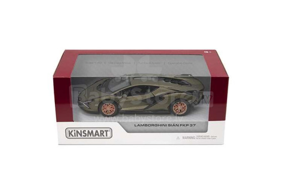KINSMART Die-cast model Lamborghini Sian FKP 37, scale 1:40