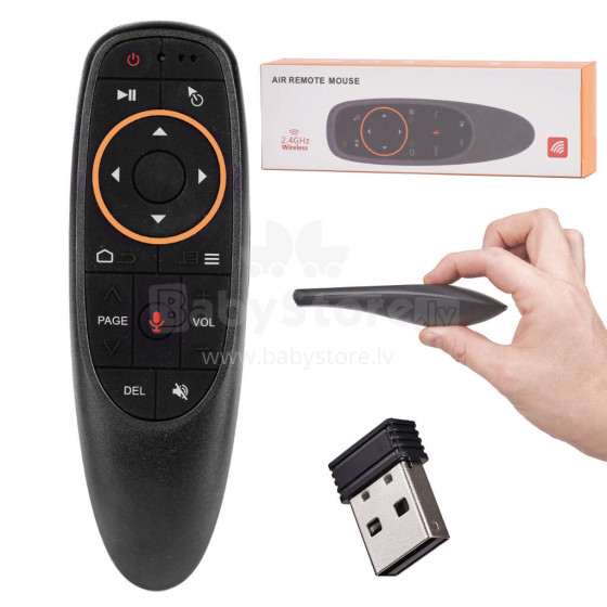 Ikonka Art.KX5656 Pilot Air Mouse G10 Smart TV Box Mikrofons X9