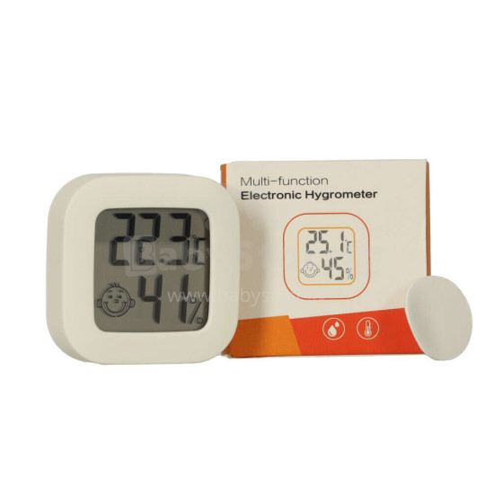 Ikonka Art.KX4962 Hygrometer Room thermometer Humidity meter LCD