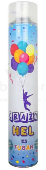 Ikonka Art.KX4415 TUBAN Hēlijs baloniem Traks hēlija aerosols 6.5x34.5x6.5cm