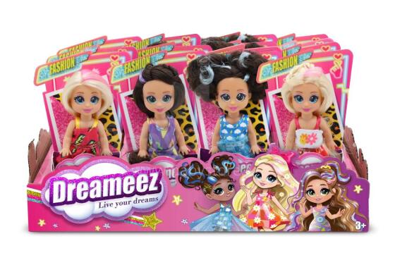 FUNVILLE DREAMEEZ Stilingoji lėlytė mini
