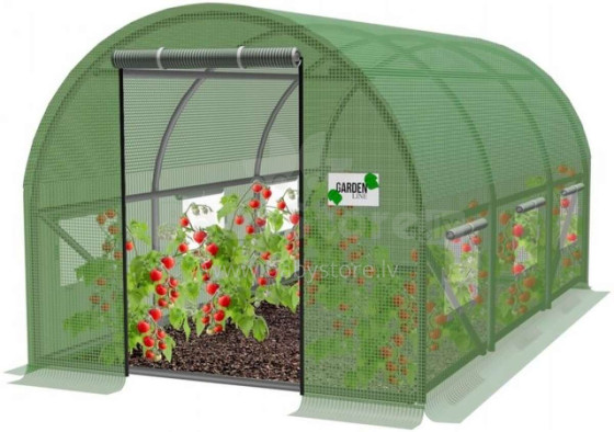 Ikonka Art.KX3840 Green section greenhouse vegetable garden tunnel 300 x 200 x 200 cm