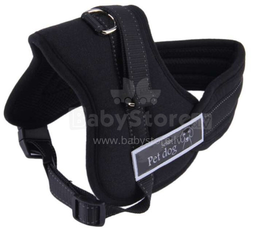 Ikonka Art.KX7749_1 Strong XXL 90-120cm Senior Dog harness black
