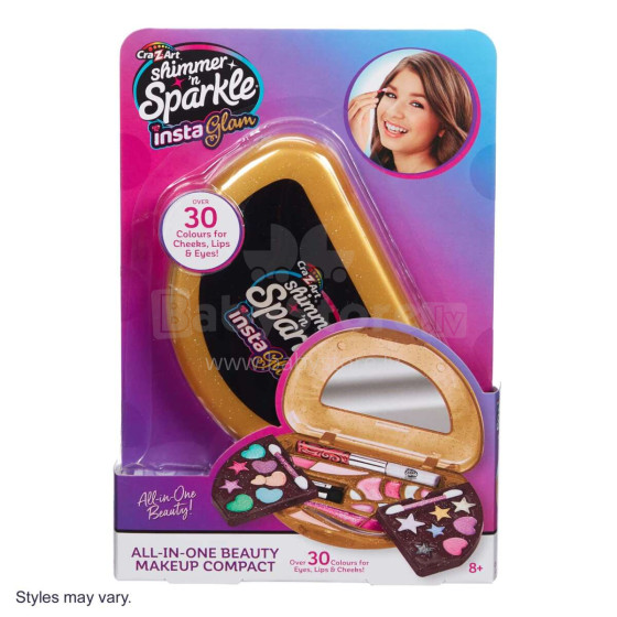 CRA-Z-ART Shimmer ‘n Sparkle make-up set Beauty compact