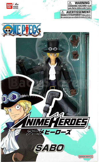 ANIME HEROES One Piece figūrėlė su aksesuarais, 16 cm - Sabo