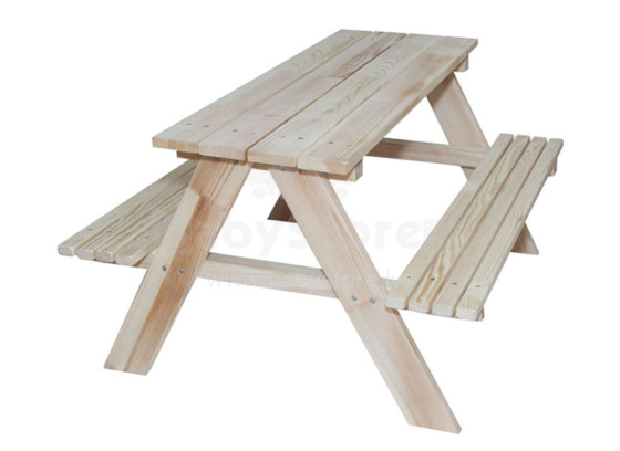 Ikonka Art.KX3829 Garden set table + 2 benches