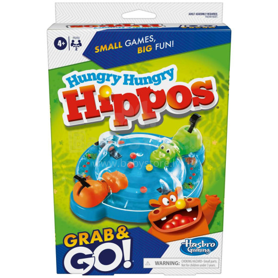Travel game Hungry Hungry Hippos Grab&Go