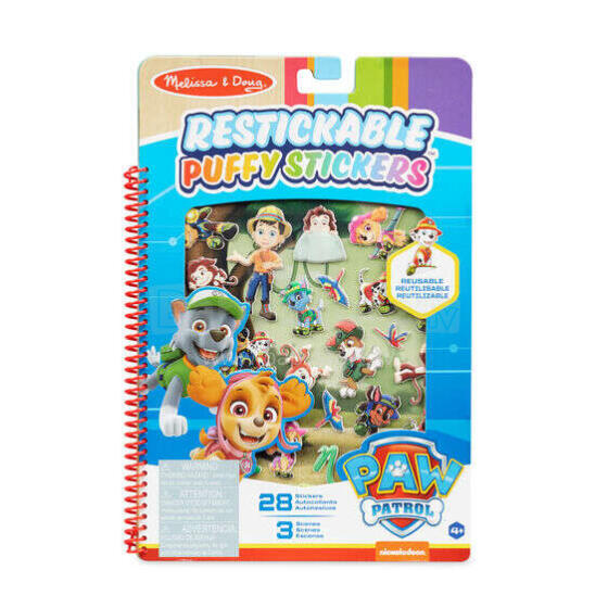 PAW PATROL Stori lipdukai „Džiunglės“