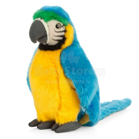 Keycraft Living Nature Macaw Art.AN470B Blue Mīkstā rotaļlieta