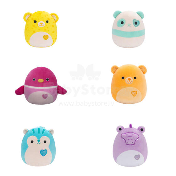 SQUISHMALLOWS Valentino dienos pliušinis žaislas, 19 cm