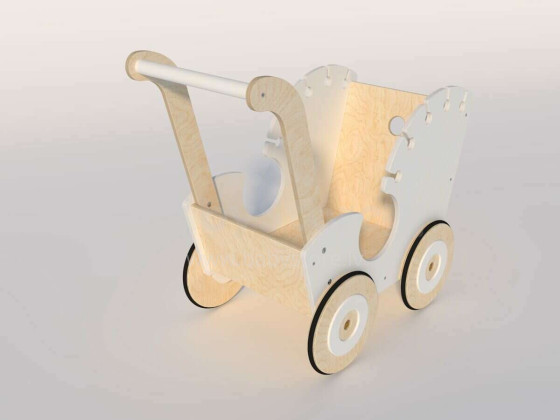 Designs Call DOCY Art.159428 White Toy Box