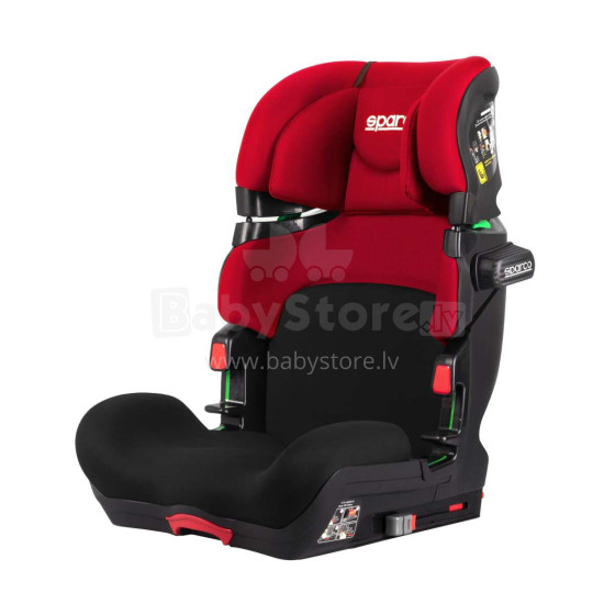Sparco SK800 Red Isofix 9-36 Kg (SK800IG23RD), Autokrēsliņš