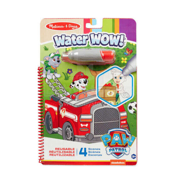PAW PATROL Water Wow! Раскраска. Рисуем водой - Marshall