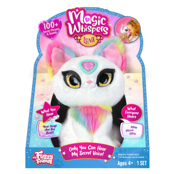 MY FUZZY FRIENDS MAGIC WHISPERS Katytė Luna
