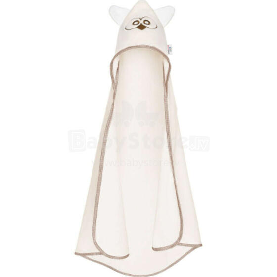 Bocialand Bath Towel Cover Ears Art.BOC0124 Owl Махровое полотенце с капюшоном 80x80см.