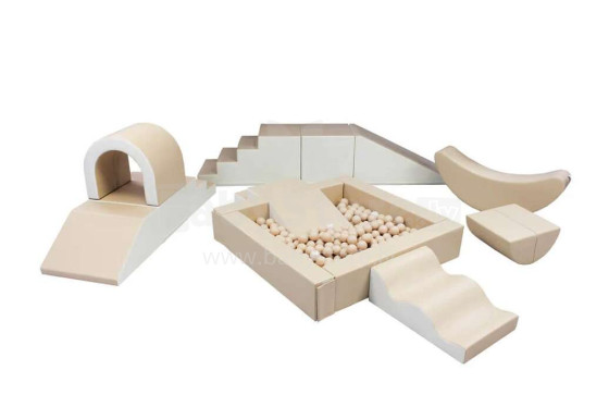 Iglu Soft Play Party Set Art.159997 Beige Игровой многофункциональный/модульный центр