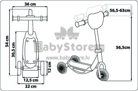 3 WHEELS BABY SCOOTER MINNIE