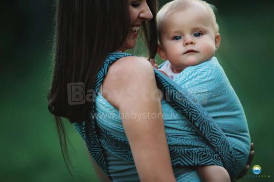 Little Frog  Wrap Sling  Art.160817 Stormy Cube