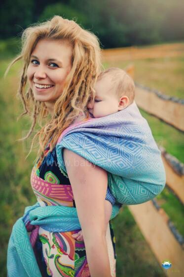 Little Frog  Wrap Sling  Art.160834 Linen Aurora