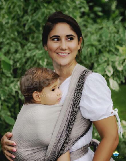 Little Frog Wrap Sling Art.160850 Tencel Smokey Cube