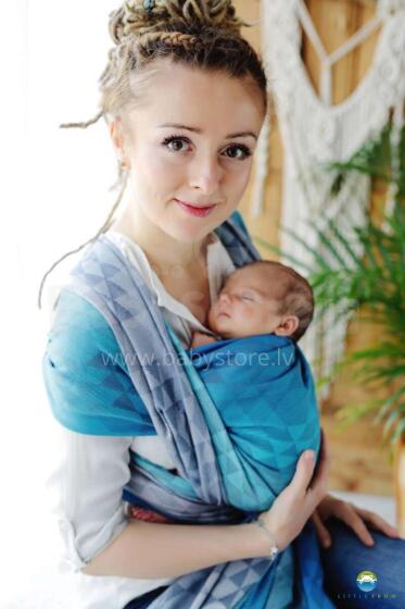 Little Frog Wrap Sling Art.160921 Navy Ilusion