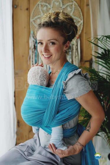 Little Frog Wrap Sling Art.160942 Aquamarine