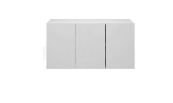 Dallas white chest of drawers