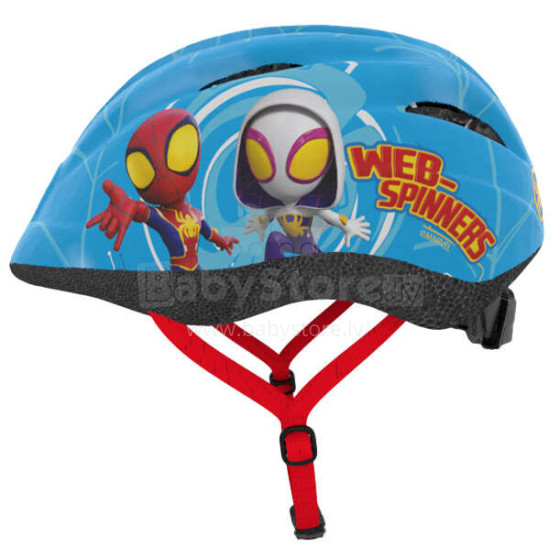 Disney Bike Helmet Spiderman Art.161879  Сертифицированный, регулируемый шлем/каска для детей