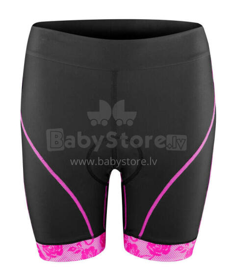 Velo šorti Force Rose Black/Pink S