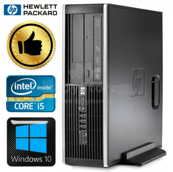 Personālais dators HP 8200 Elite SFF i5-2500 16GB 512SSD WIN10