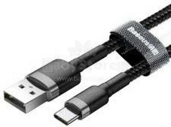 Kabel USB Baseus Kevlar C tips, 3A, 0,5 metra