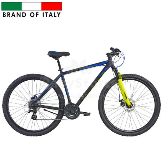 Vīriešu kalnu velosipēds Esperia Desert 29 7000 24V Black/Blue (Rata izmērs: 29 Rāmja izmērs: L)