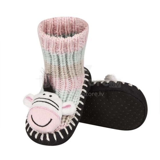 Soxo Infant slippers Art.18548, minkštos vaikiškos namų šlepetės