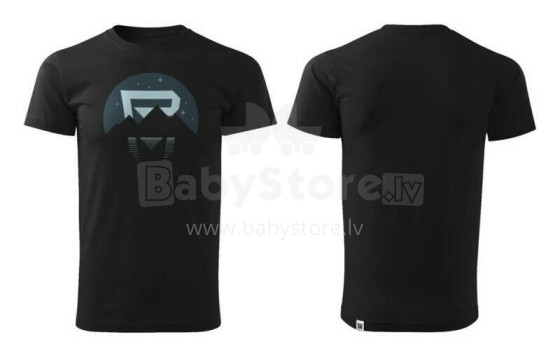 T-krekls Rock Machine Sunset, melns/pelēks, izmērs XL