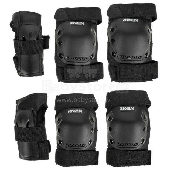 Комплект защиты Raven Dexard Black (L)