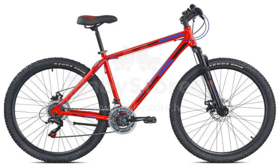 Мужской горный велосипед Stucchi 27.5 Vermont красный (Размер колеса: 27.5 Размер рамы: M)